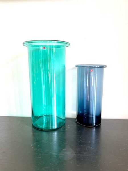 Large IITTALA Vase 'Juno' designed by Markku Salo w original box 