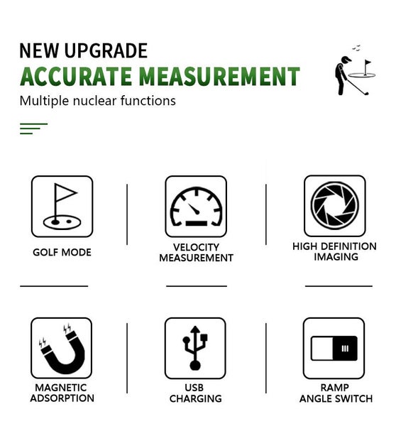 Golf Range Finder Golf Hunting Scope Laser Measuring Carousel 2