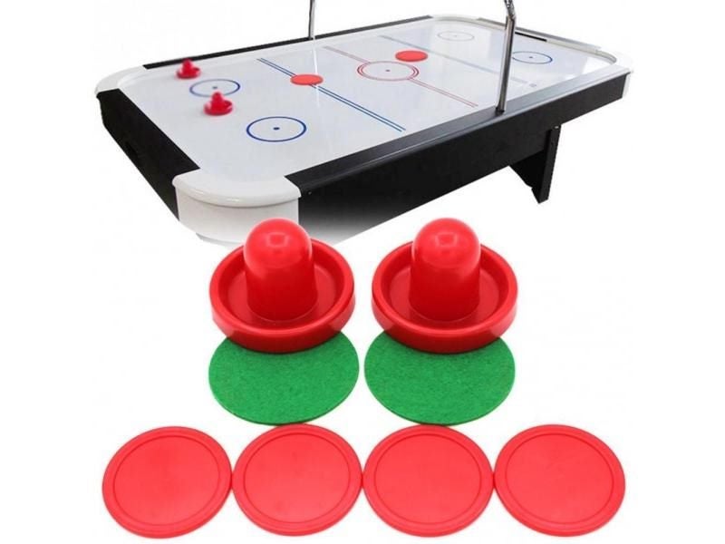 Red Air Hockey Equipment Pucks Accessories Carousel 2