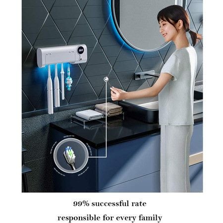 Toothbrush Holder Sterilizer Bathroom Carousel 7