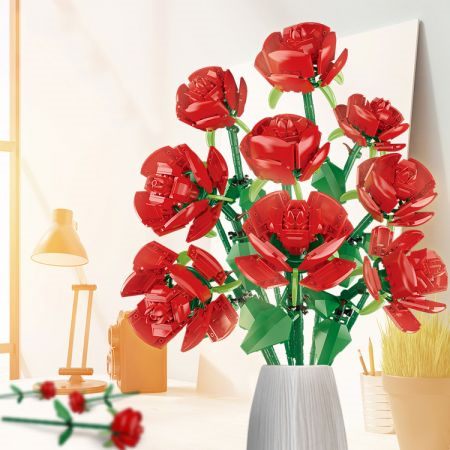 Flower Bouquet Building Blocks Carousel 8