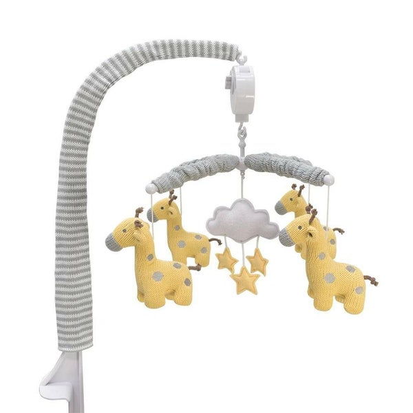 MUSICAL COT MOBILE - Noah Giraffe Carousel 1