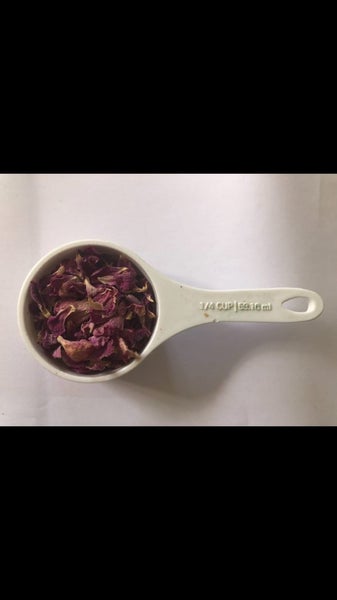 Purple/Cream Rose Petals - Dried Carousel 2