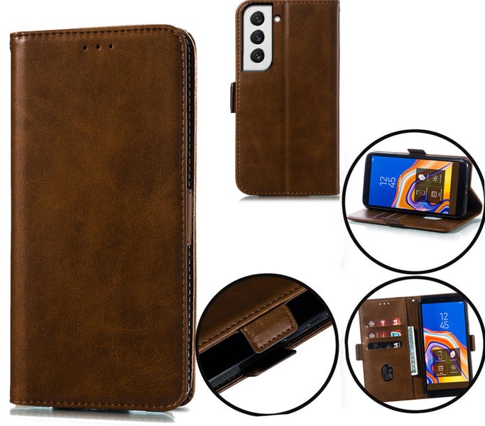 Galaxy s26 plus wallet case card slot kickstand side magnet buckle dar brn Carousel 1
