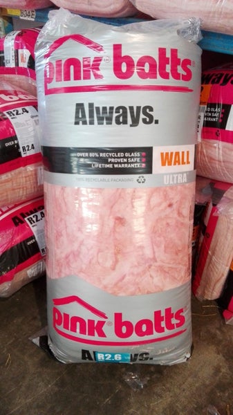 Pink Batts - Silencer 1140mm x 580mm x 100mm 13.2m2 for 90mm External Walls Carousel 1