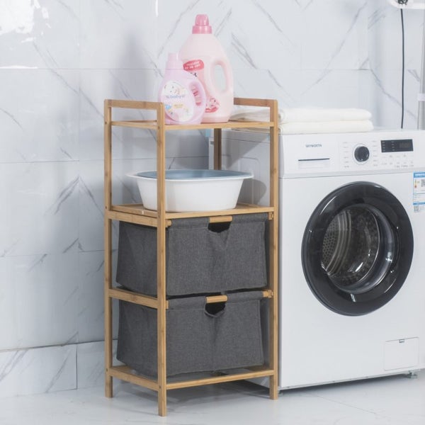 2 Drawer Basket Rack New Carousel 9