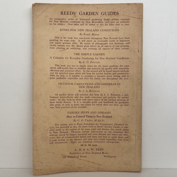PRUNING for New Zealand Conditions by E. O. Petersen 1955 Carousel 2