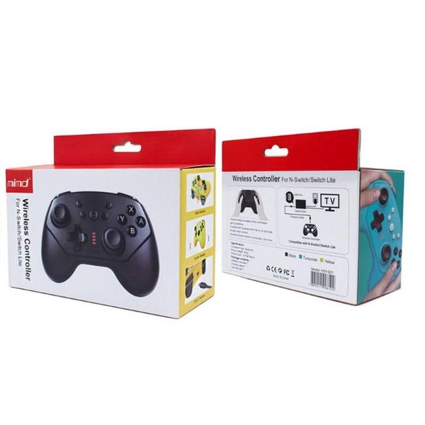 Hod Health And Home Wireless Controller For Switch Pro With Vibration Black Cont Carousel 4