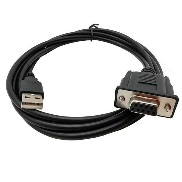 Rs232 Female Serial Conversion Cable Db9 To Usb Male Cord 1.8M USB Cables Hubs Carousel 3