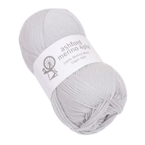 Ashford Merino 4ply Superwash 50g 806 Mist Carousel 1