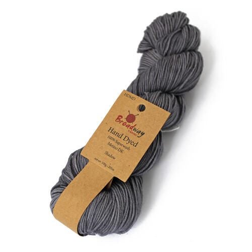 Broadway Yarns Hand Dyed 100% Superwash Merino DK 317 Shadow Carousel 1
