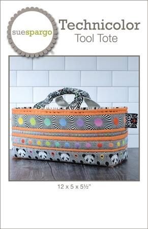 Sue Spargo Technicolor Tool Tote Pattern Carousel 1