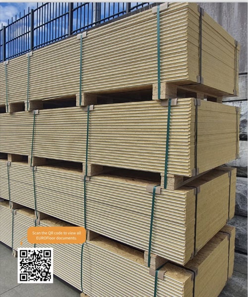 IBS Eurofloor Strandboard Strand floor Kopine Floor 3600mm x1200mm x20mm Carousel 1