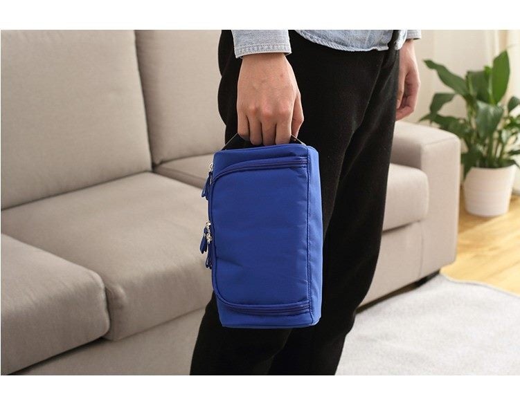 NEW Multifunction Purse Box Travel Makeup Cosmetic Bag Toiletry Pouch Carousel 8