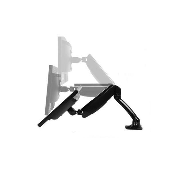 Monitor Arm Mount Dual Gas Black Carousel 2