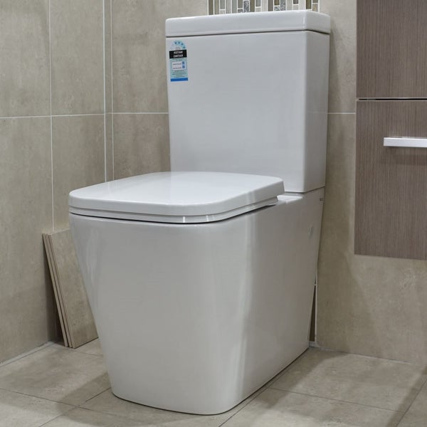 *Brand New* Back to Wall Ceramic Toilet Set Carousel 3