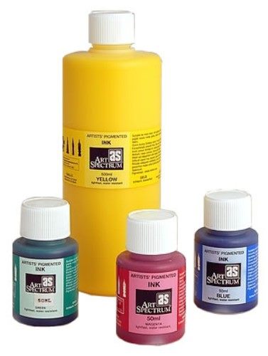 Ink - As Pigmented Ink 50ml Burnt Sienna Carousel 1