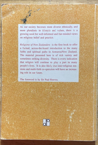 Religions of New Zealand Edited by Peter Donovan Carousel 4