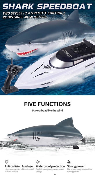 Remote Control Shark Boat Carousel 2