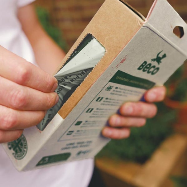 BECO DOG POO BAGS COMPOSTABLE WITH HANDLES 96 BAGS Carousel 2