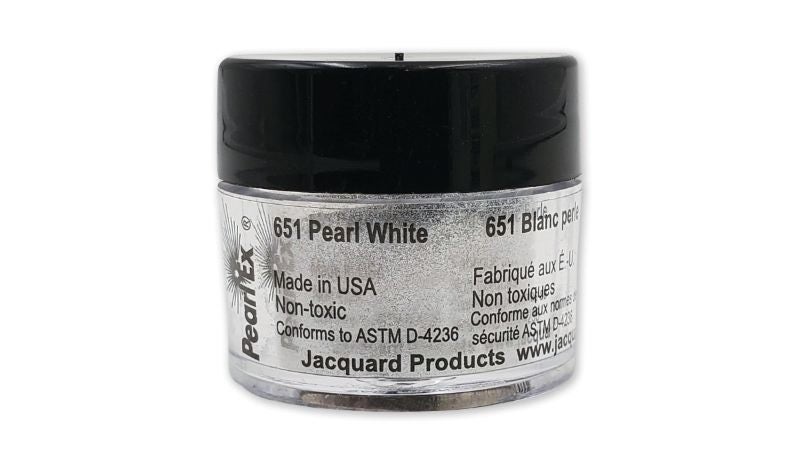 PEARL EX Powdered Pigment - JACQUARD PEARL WHITE 651 (3g) Carousel 1
