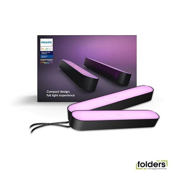 Philips Hue Play Double Light Bar - Black (HUE825901) Carousel 1