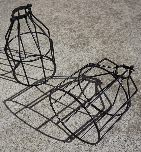 Wire Lamp Shade - Industrial Style Carousel 1