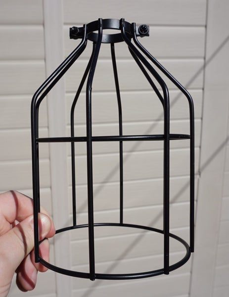 Wire Lamp Shade - Industrial Style Carousel 2