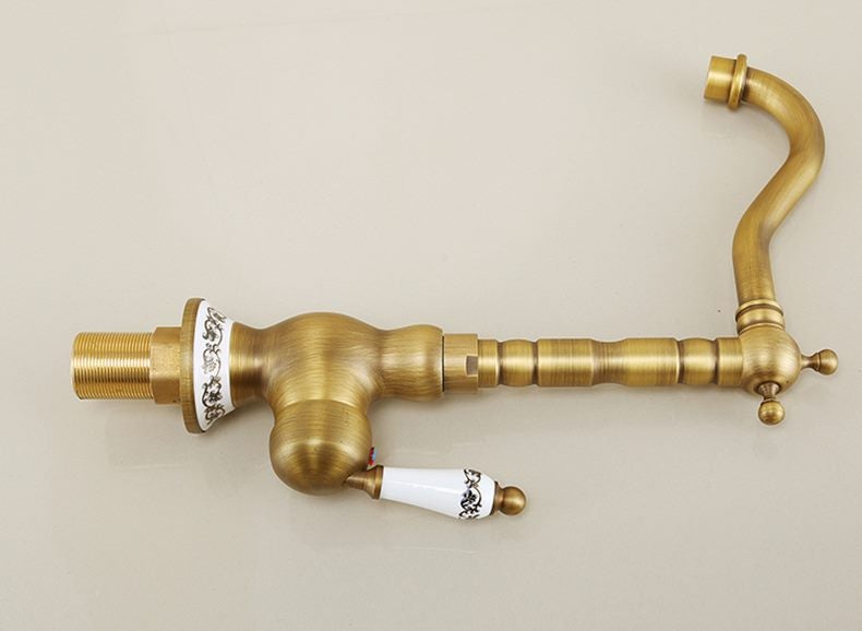 Basin Brass Mixer Faucets Water Mixer Taps Bronze Crane Tap Carousel 2