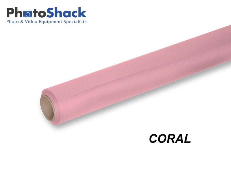 Seamless Photo Background Paper 2.8m x 11m (Full) - Coral (1703) Carousel 1