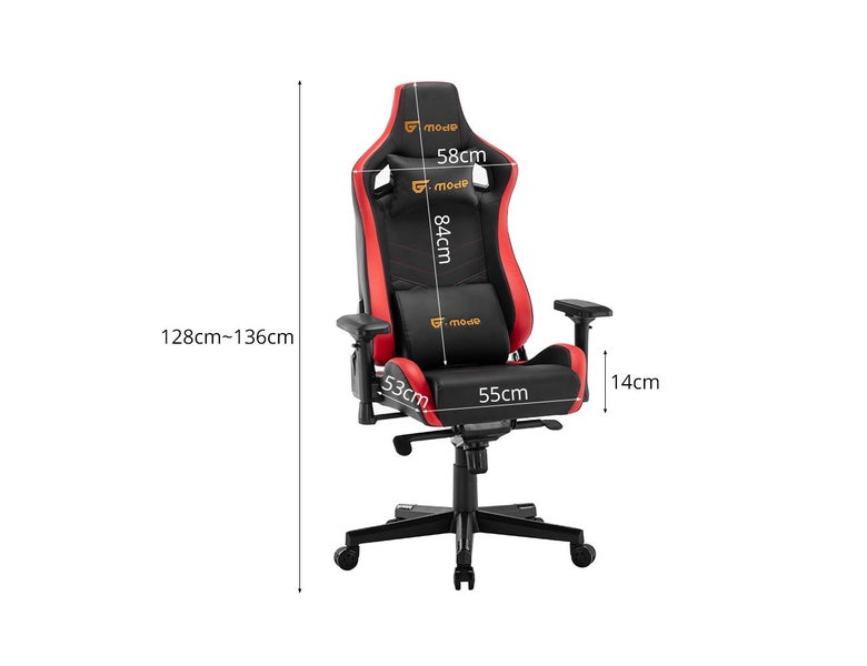 “Final stock clearance " Axle Gaming Office Chair - Black + Red Carousel 8