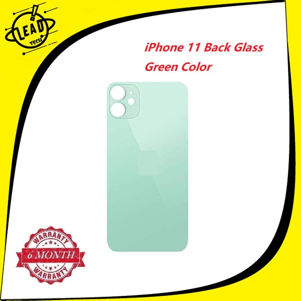 iPhone 11 Back Glass Green Carousel 1