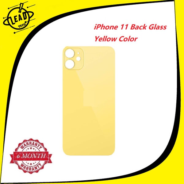 iPhone 11 Back Glass Yellow Carousel 1