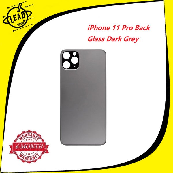 iPhone 11 Pro Back Glass Dark Grey Carousel 1