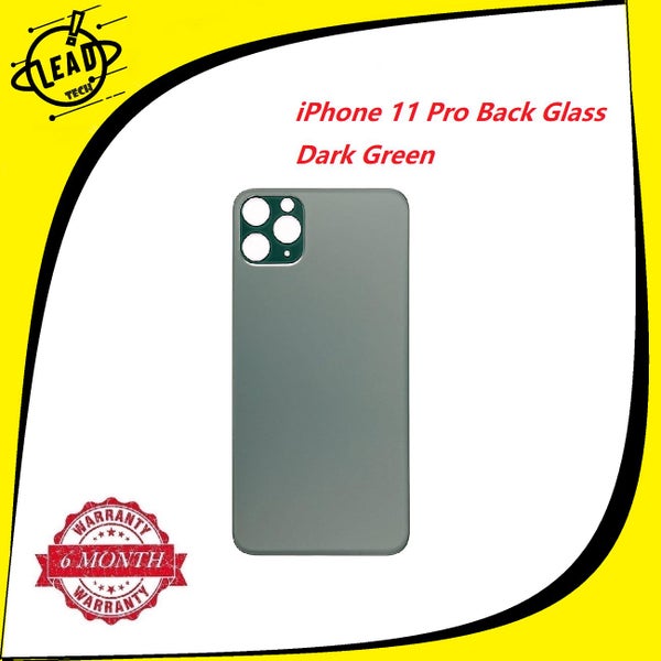 iPhone 11 Pro Back Glass Dark Green Carousel 1