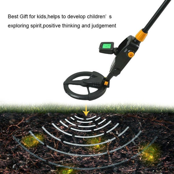 LCD Metal Detector Machine Coil Treasure Searching Hunter Carousel 8