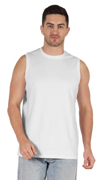 Inkmeso Men's Lightweight Cotton Tank Tops Moisture Wicking Sleeveless Shirts Carousel 1