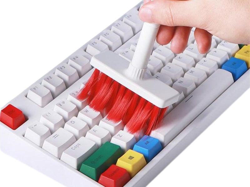 2X Computer Keyboard Cleaning Brush Earphone Cleaning Tools Keycap Remover Carousel 7
