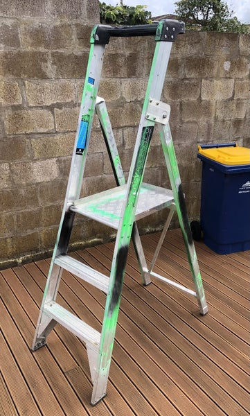 Platform Ladder 3 Step industrial Carousel 1