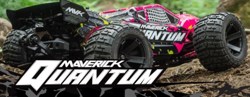 Radio Control Truck - 1/10 Quantum XT Pink w/b&ch Carousel 1