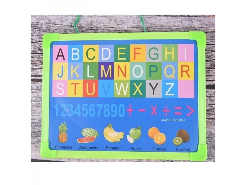 Kids Whiteboard Dry Wipe Board 18.5cm*24.5cm With Small Hanging Board Marker Carousel 1