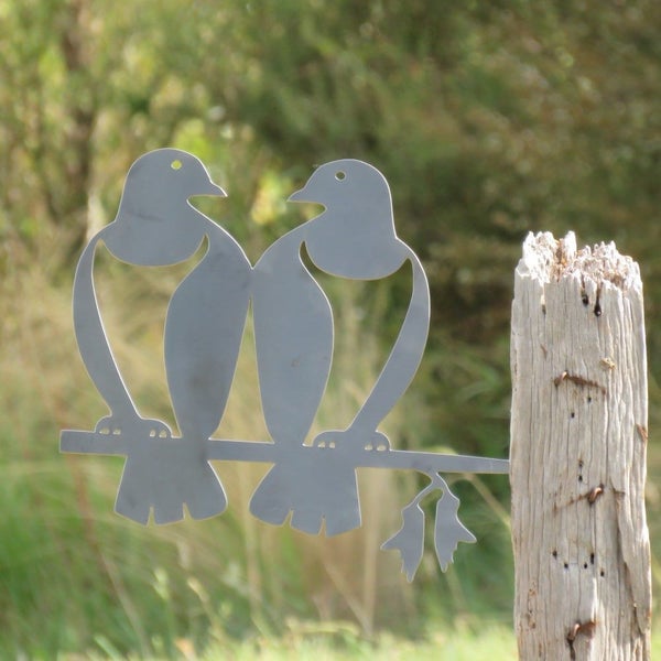 Kereru Pair Metal Bang'n Bird Carousel 1