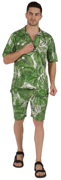 Inkmeso Printed Cotton Nightwear Shorts Set For Men's Summer Carousel 2