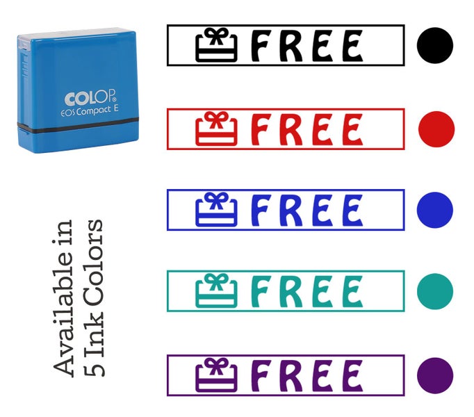 Printtoo Free Self Inking Rubber Stamp Pre-Inked Office Stamp- Home Office Carousel 7