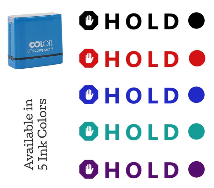 Printtoo Hold Self Inking Rubber Stamp Pre-Inked Office Stamp- Home Office Carousel 7