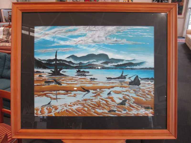 Able Tasman 1995 Original Oil Painting Carousel 1