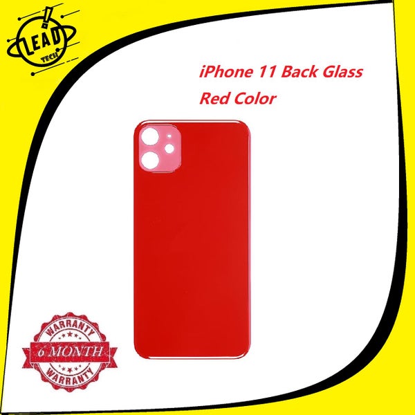 iPhone 11 Back Glass Red Carousel 1