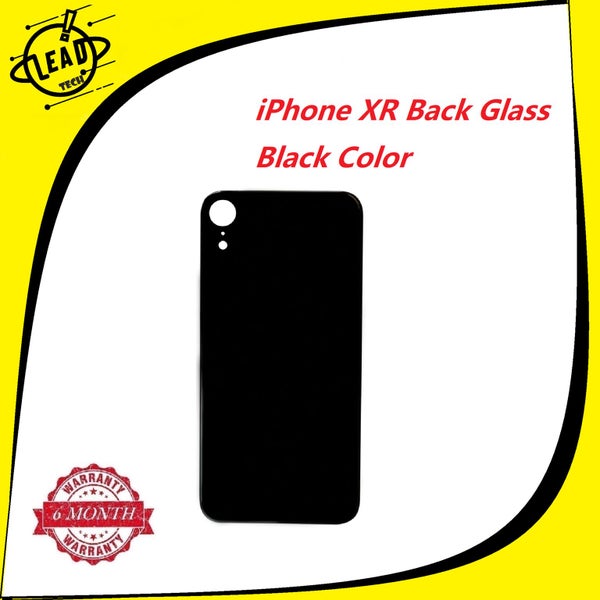 iPhone XR Back Glass Black Carousel 1