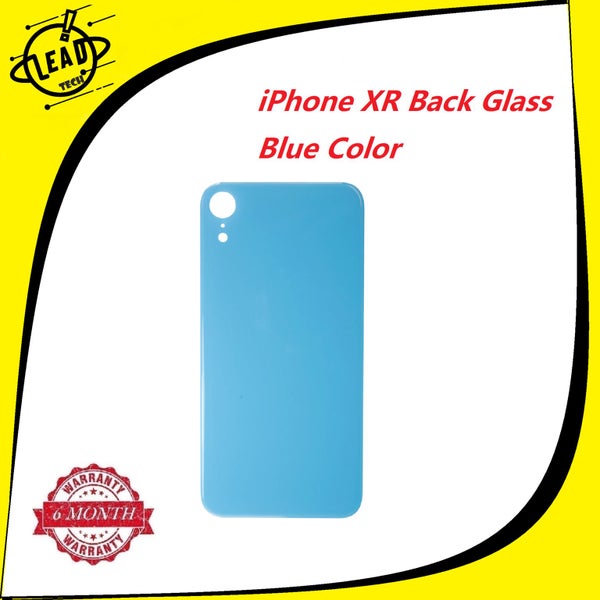 iPhone XR Back Glass Blue Carousel 1
