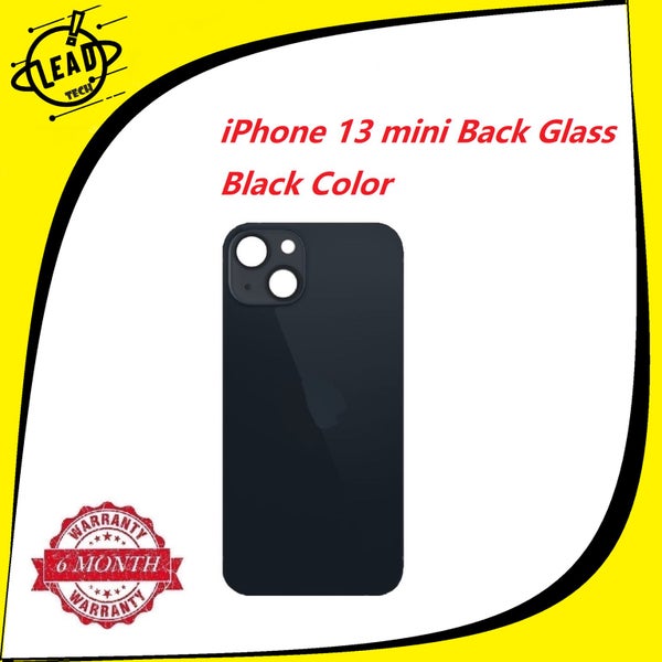 iPhone 13 mini Back Glass Black Carousel 1
